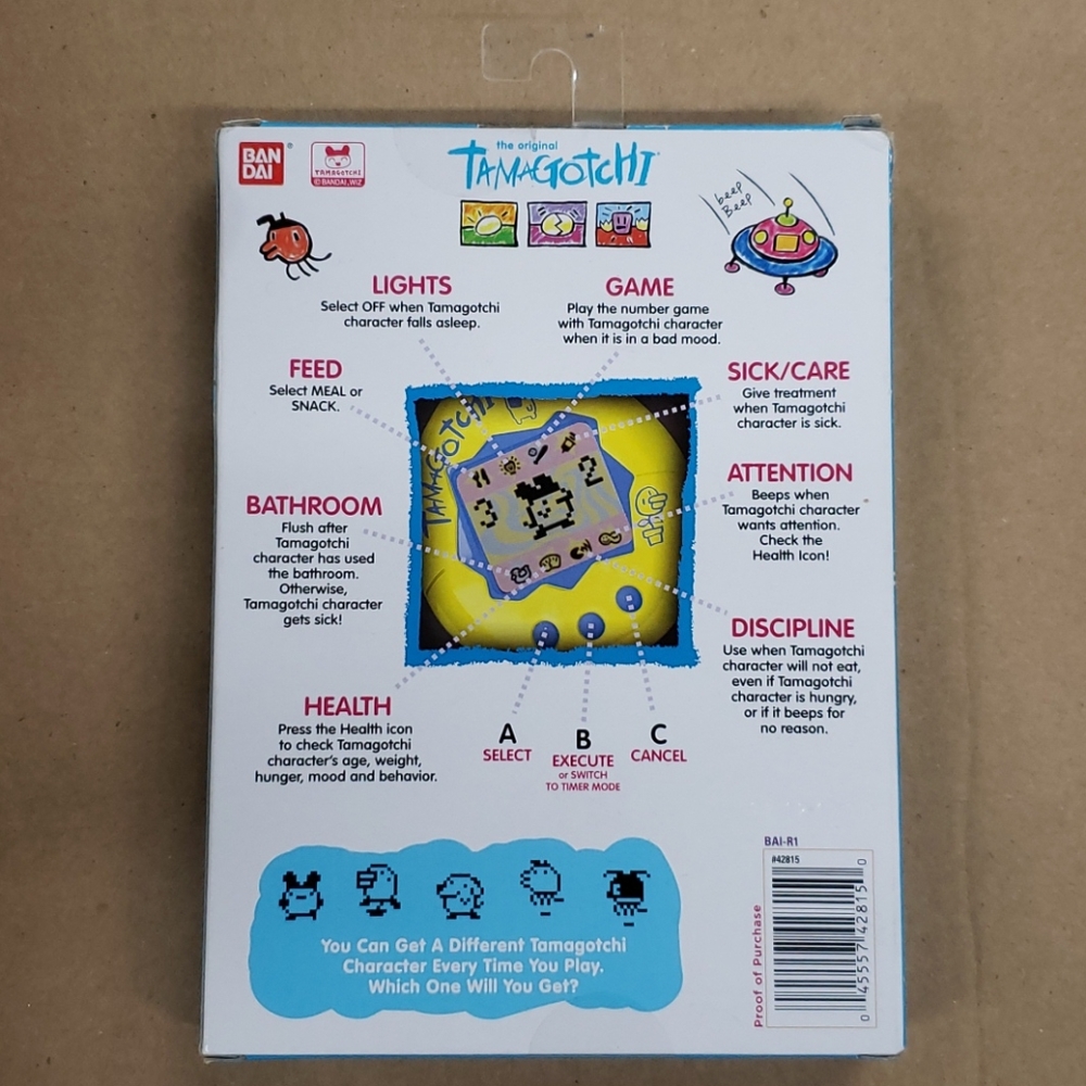 The Original Tamagotchi Generation 2 Virtual Pet - Picture 3 of 4